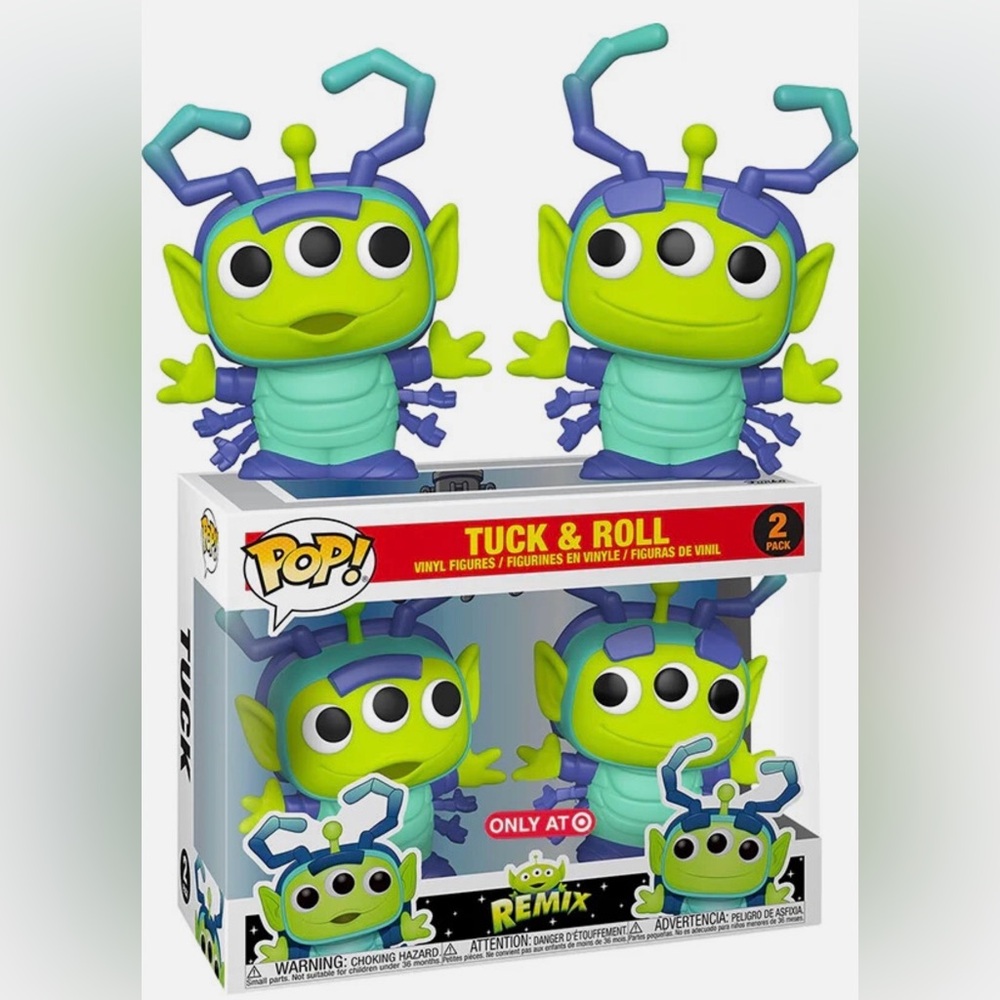Funko Pop! Disney: Pixar - 2 Pack Alien As Tuck & Roll - Picture 2 of 9